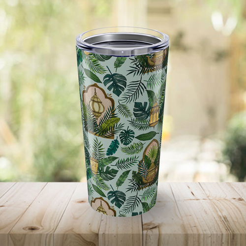 Lantern Tea Garden Travel Mug