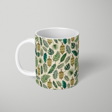 Load image into Gallery viewer, Tropical Lanterns and Leaves Pattern - Mug