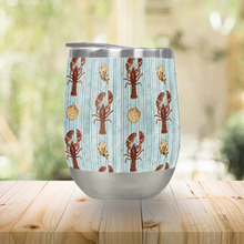 Load image into Gallery viewer, Lobster Wine Tumbler