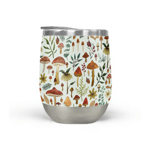 Load image into Gallery viewer, Botanical Mushroom Forest Wine Tumbler