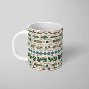 Oasis Stripes Pattern - Mug