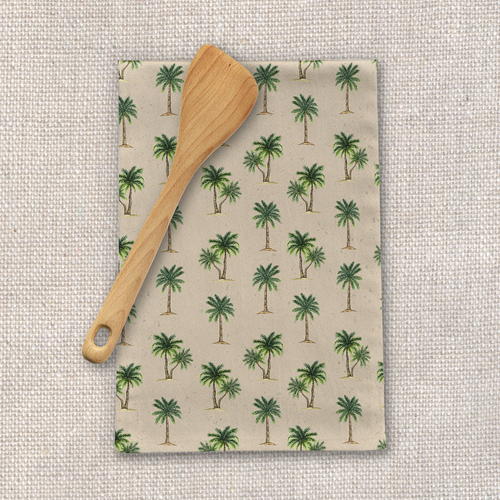 Palm Trees Tea Towel