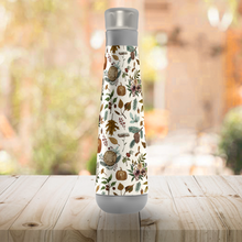 Load image into Gallery viewer, Pumpkins, Flowers and Fall Foliage Peristyle Water Bottle