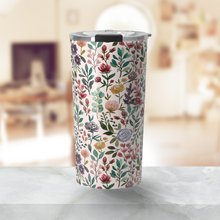 Load image into Gallery viewer, Spring Garden Flowers Travel Mug