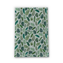 Load image into Gallery viewer, Tropical Leaves Tea Towel