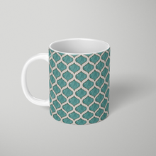 Load image into Gallery viewer, Turquoise Tile Pattern - Mug