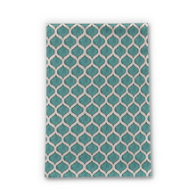 Load image into Gallery viewer, Turquoise Tile Tea Towel