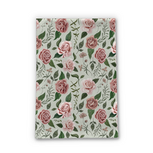 Load image into Gallery viewer, Wild Flower Rose Tea Towel