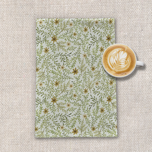 Load image into Gallery viewer, Yellow Flowers and Branches Tea Towel