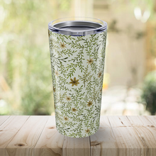 Load image into Gallery viewer, Yellow Flowers and Branches Travel Mug