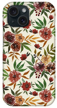 Load image into Gallery viewer, Autumn Flowers - Phone Case