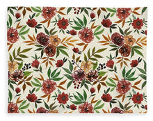 Load image into Gallery viewer, Autumn Flowers - Blanket