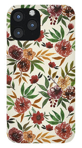 Autumn Flowers - Phone Case