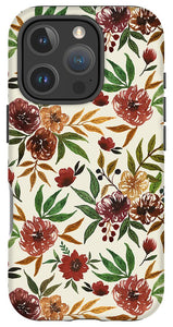 Autumn Flowers - Phone Case