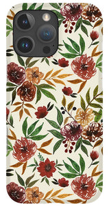 Autumn Flowers - Phone Case