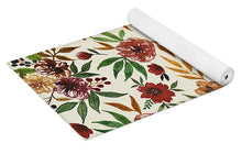 Load image into Gallery viewer, Autumn Flowers - Yoga Mat