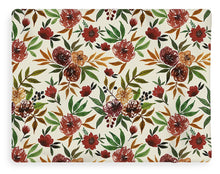Load image into Gallery viewer, Autumn Flowers - Blanket
