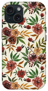 Autumn Flowers - Phone Case