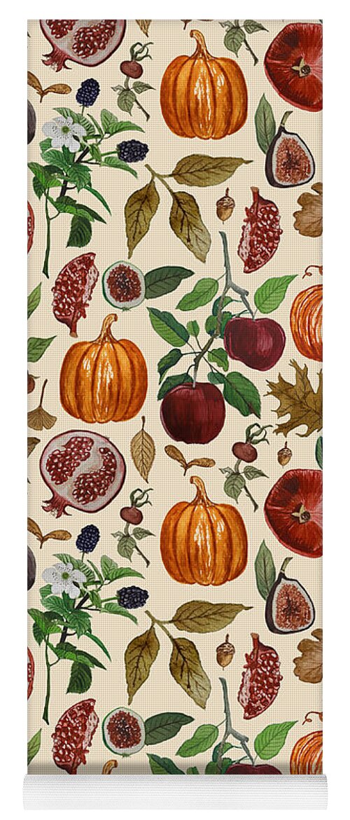 Autumn Harvest - Yoga Mat