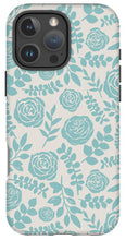 Load image into Gallery viewer, Baby Blue Floral Pattern - Phone Case