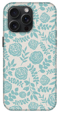 Load image into Gallery viewer, Baby Blue Floral Pattern - Phone Case