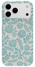 Load image into Gallery viewer, Baby Blue Floral Pattern - Phone Case