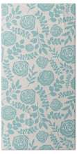 Load image into Gallery viewer, Baby Blue Floral Pattern - Beach Towel