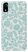 Load image into Gallery viewer, Baby Blue Floral Pattern - Phone Case