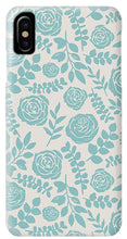 Load image into Gallery viewer, Baby Blue Floral Pattern - Phone Case