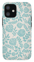 Load image into Gallery viewer, Baby Blue Floral Pattern - Phone Case
