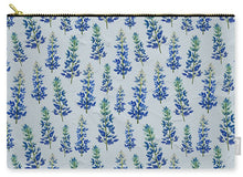 Load image into Gallery viewer, Blue Bonnets - Zip Pouch