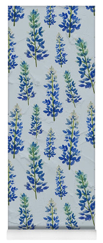 Blue Bonnets - Yoga Mat
