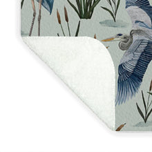 Load image into Gallery viewer, Blue Heron Pattern - Blanket