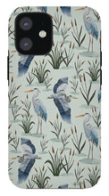 Load image into Gallery viewer, Blue Heron Pattern - Phone Case