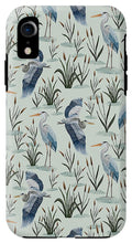 Load image into Gallery viewer, Blue Heron Pattern - Phone Case