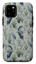 Load image into Gallery viewer, Blue Heron Pattern - Phone Case