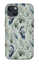 Load image into Gallery viewer, Blue Heron Pattern - Phone Case