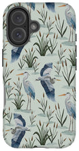Load image into Gallery viewer, Blue Heron Pattern - Phone Case