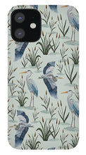 Load image into Gallery viewer, Blue Heron Pattern - Phone Case