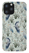 Load image into Gallery viewer, Blue Heron Pattern - Phone Case