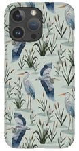 Load image into Gallery viewer, Blue Heron Pattern - Phone Case