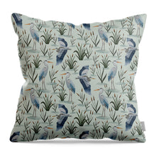 Load image into Gallery viewer, Blue Heron Pattern - Throw Pillow