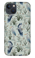 Load image into Gallery viewer, Blue Heron Pattern - Phone Case