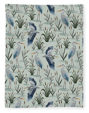 Load image into Gallery viewer, Blue Heron Pattern - Blanket