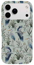 Load image into Gallery viewer, Blue Heron Pattern - Phone Case