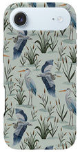 Load image into Gallery viewer, Blue Heron Pattern - Phone Case