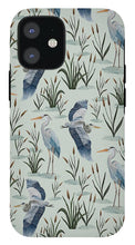 Load image into Gallery viewer, Blue Heron Pattern - Phone Case