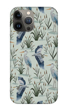 Load image into Gallery viewer, Blue Heron Pattern - Phone Case