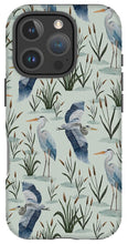 Load image into Gallery viewer, Blue Heron Pattern - Phone Case