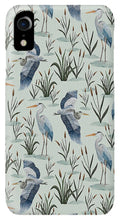 Load image into Gallery viewer, Blue Heron Pattern - Phone Case